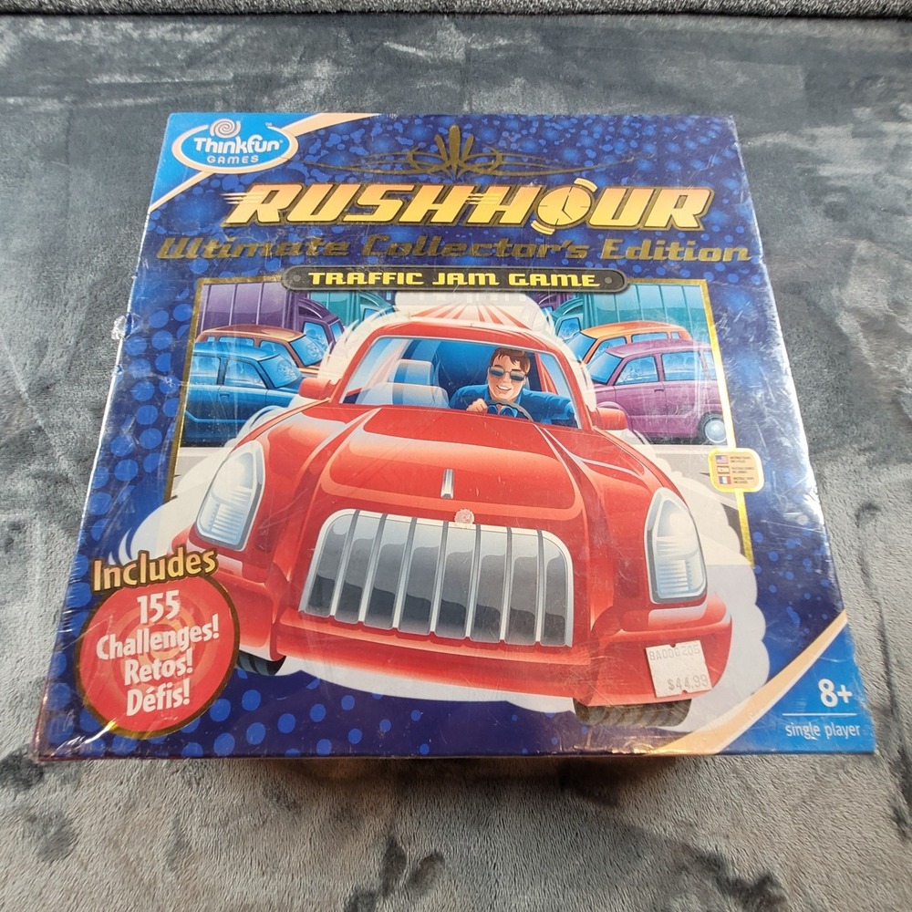 ThinkFun Rush Hour Ultimate Collector's Edition Traffic Jam Game 155 Challenges